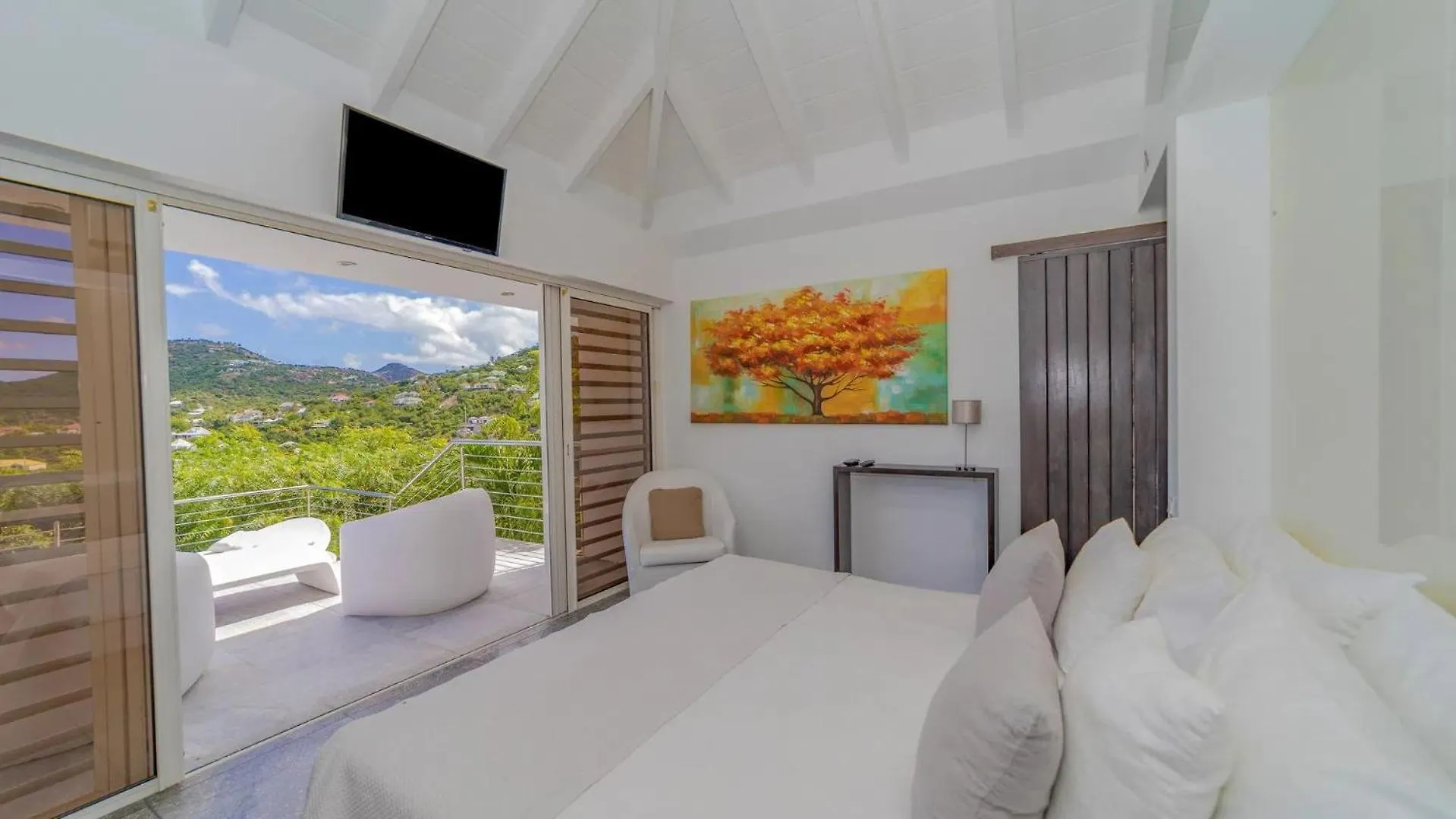 Amazing Villa With Views Over the Bay Gustavia Saint Barthelemy